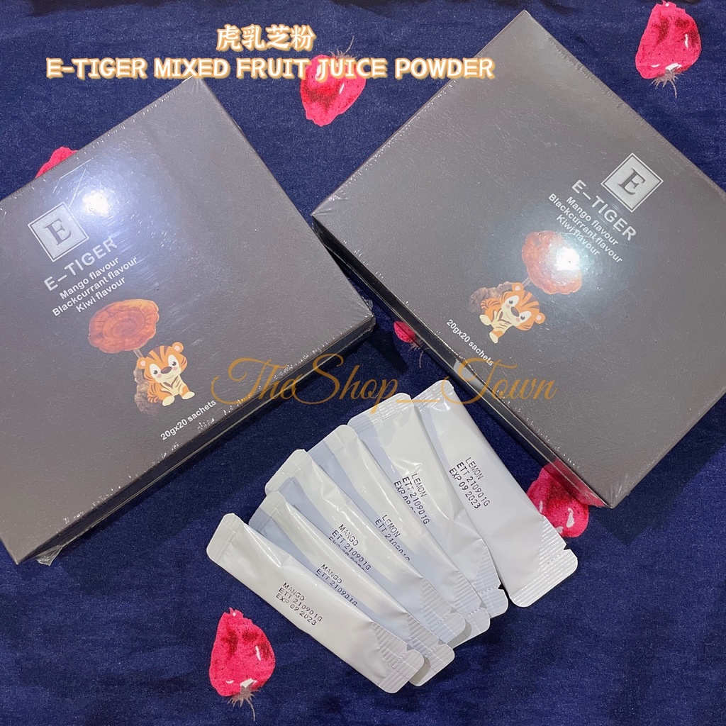 【Ready Stock】ETIGER MIXED FRUIT JUICE POWDER/ BEDAK JUS BUAH CAMPURAN