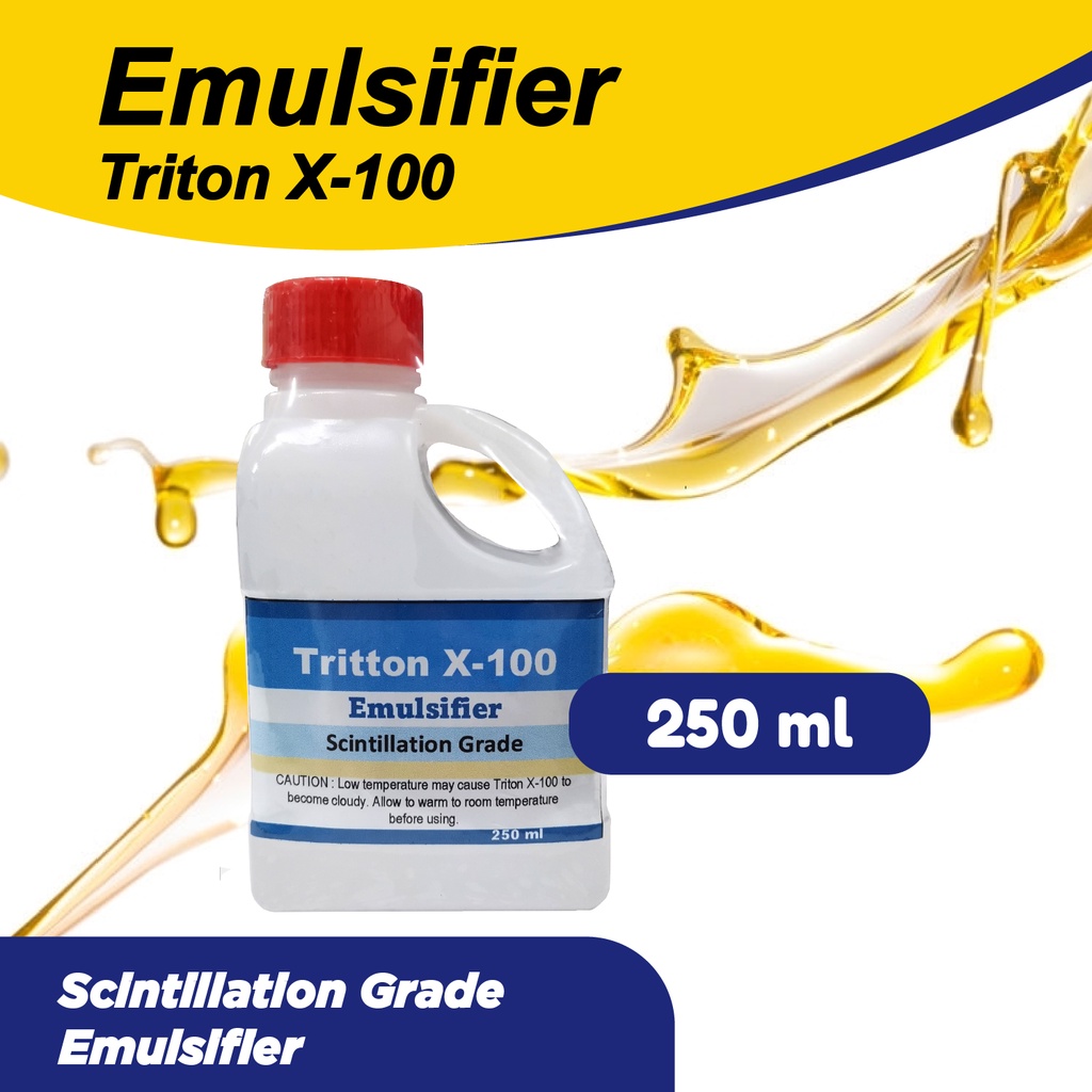 [250ML] Triton X 100 Emulsifier 🔥 Detergent SurfactAmps Solution