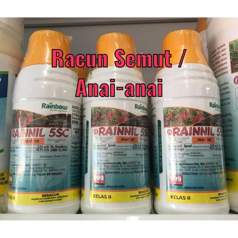 Rainnil 250ml (Same with FIPEST Regent Chalcid Miflex) Racun Fipronil ...