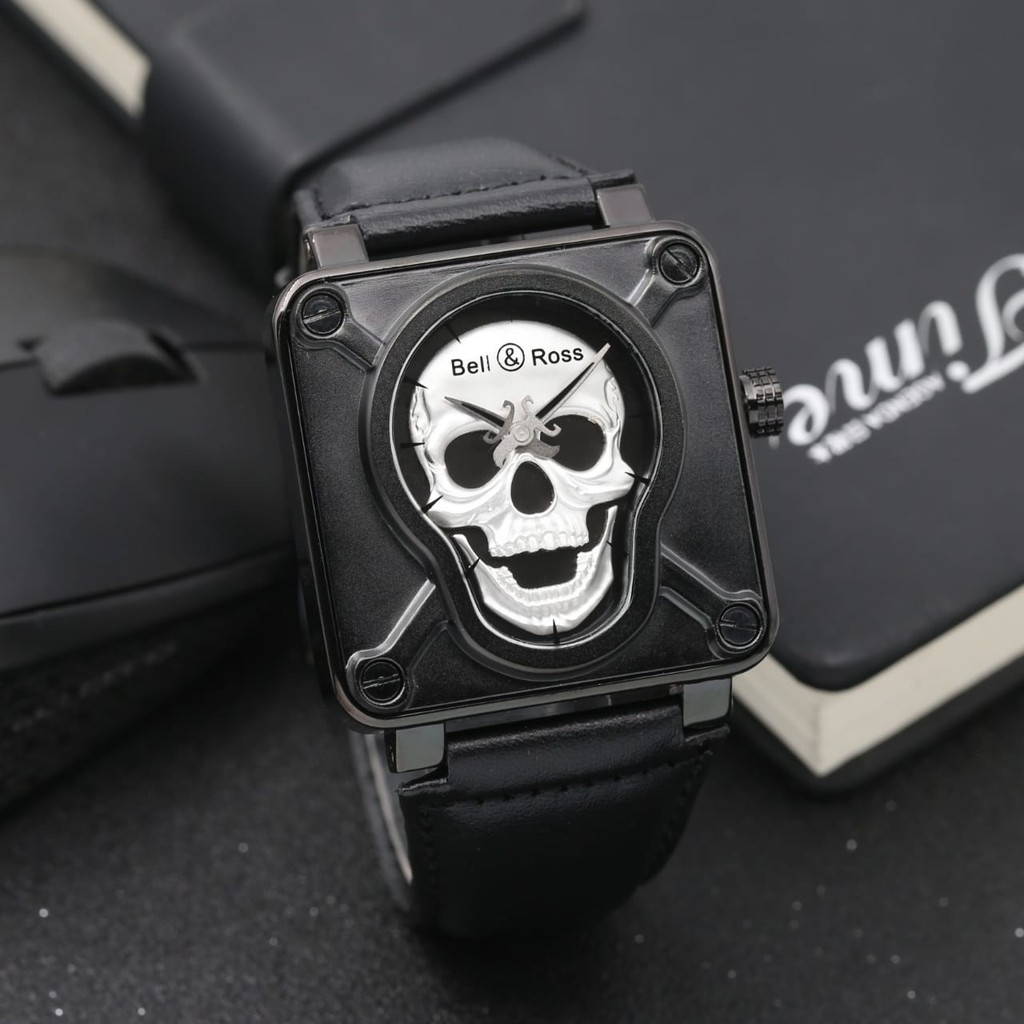 Bell Ross Skull Men s Watches Diameter 4.5 cm Shopee Malaysia