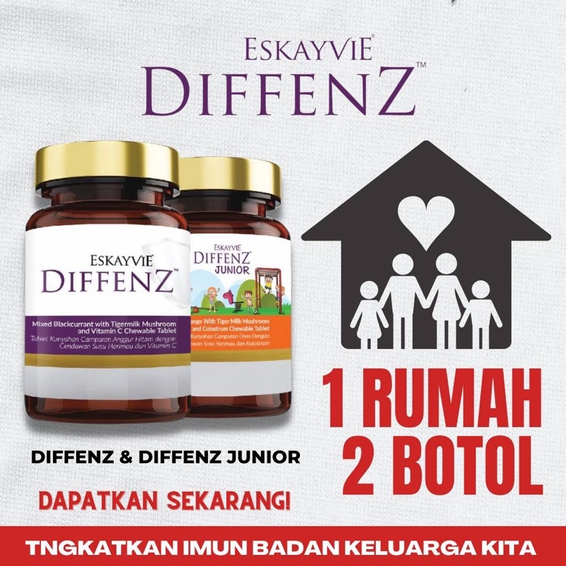 100% ORIGINAL HQ🔥 [FAST SHIPOUT + READY STOCK] DIFFENZ ESKAYVIE 💯 ...