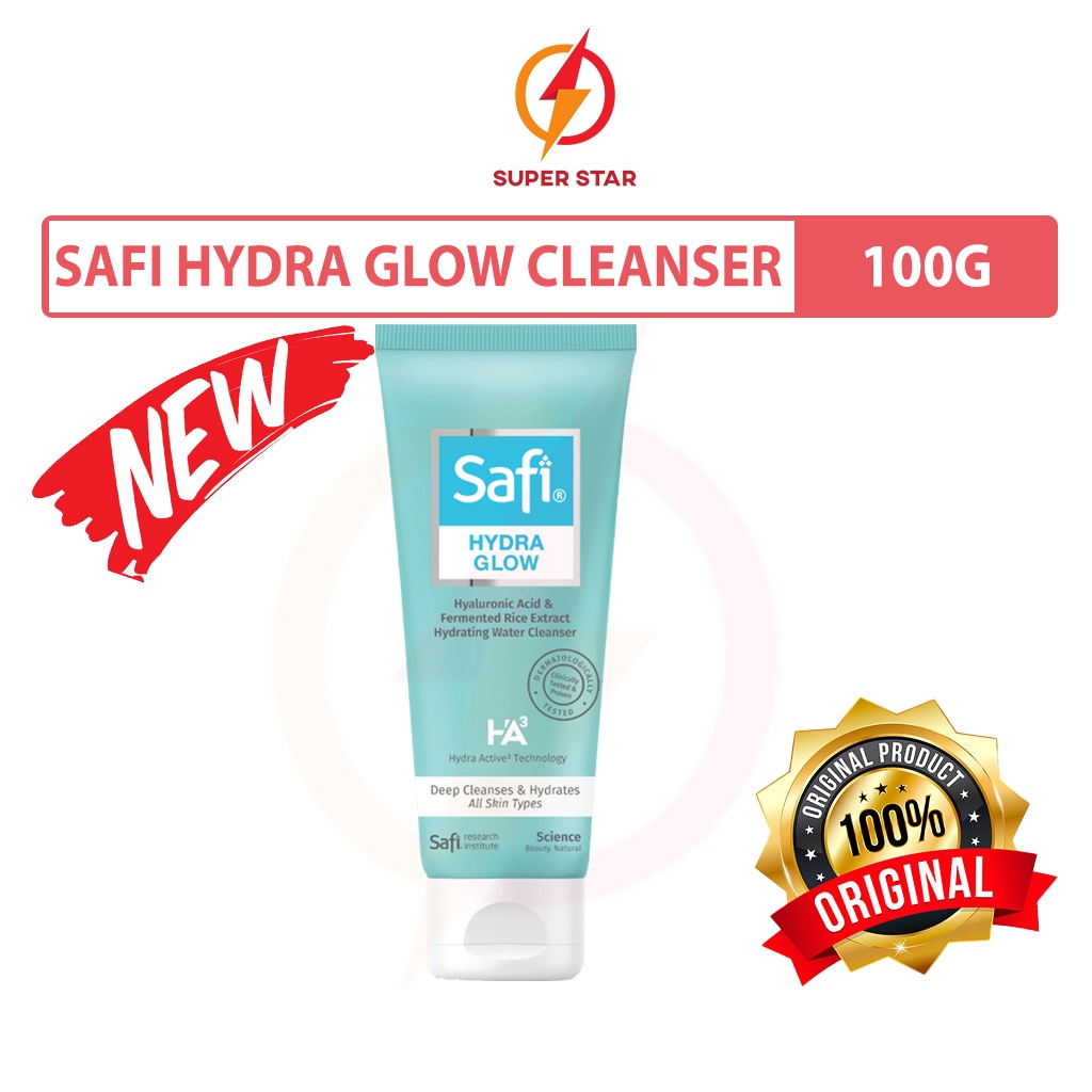 Safi Hydra Glow HA3 Hyaluronic Acid & Fermented Rice Extract Hydrating