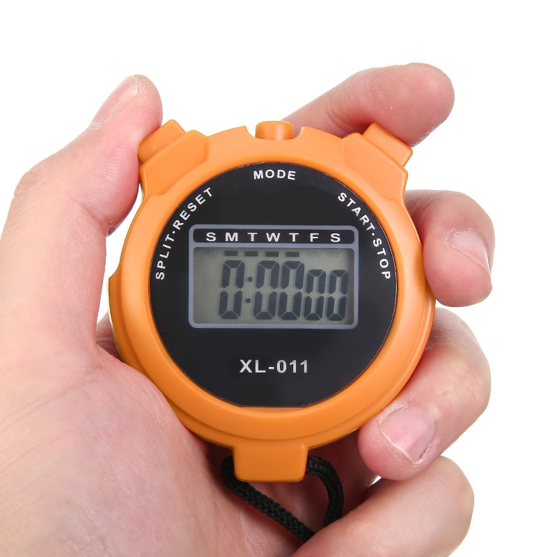 Digital LCD Stop Watch Timer Counter Alarm Clock Stopwatch Handheld