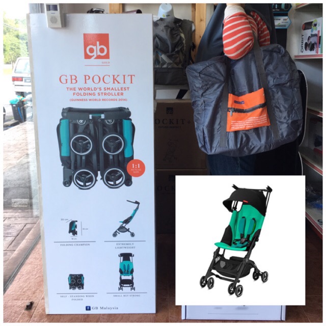 Gb pockit stroller outlet laguna blue