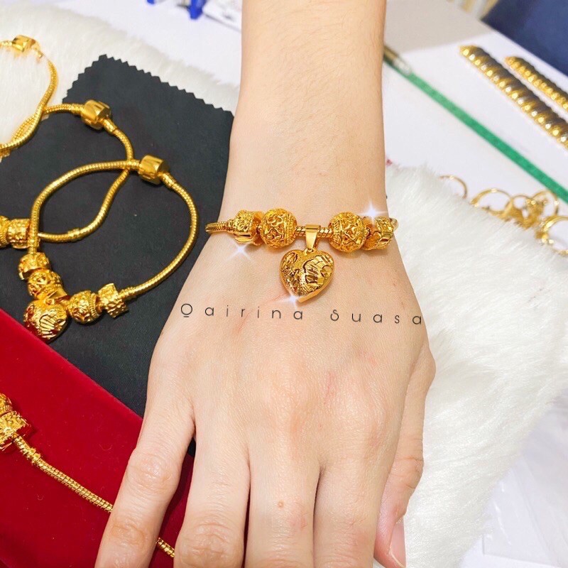 🔥new Design🔥rantai Tangan Pandora Love Batik Suasa Dewasa Shopee Malaysia