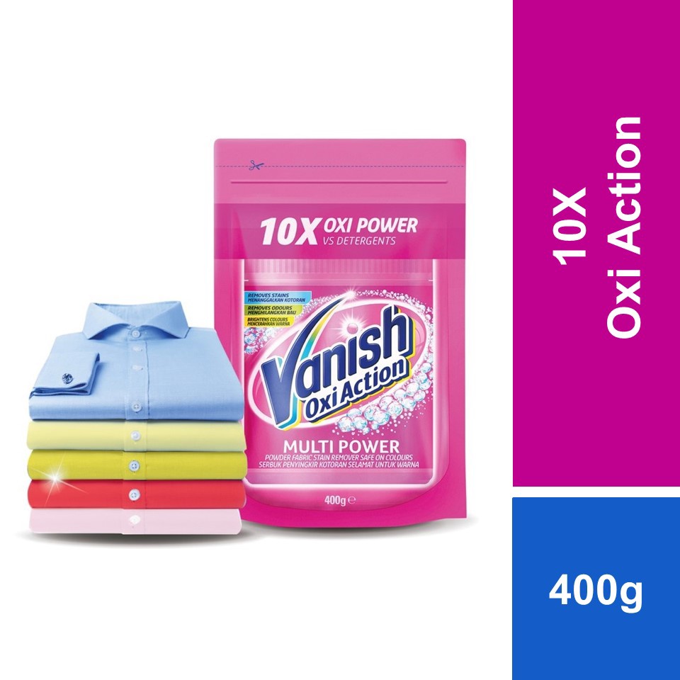 Detergent Powder Vanish Powder Oxi Action Fabric Stain Remover G