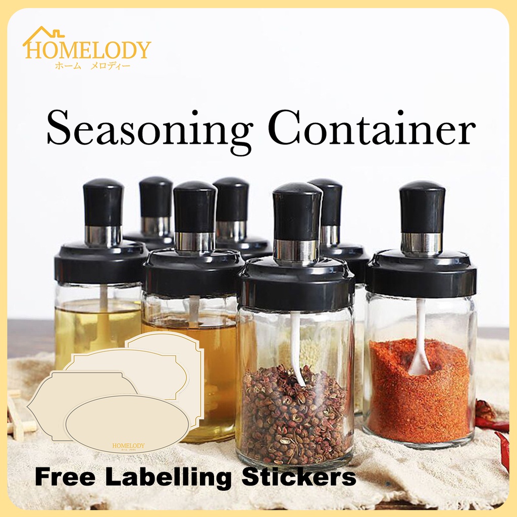 HOMELODY Seasoning Airtight Container Bottle Salt Spice Powder Botol ...