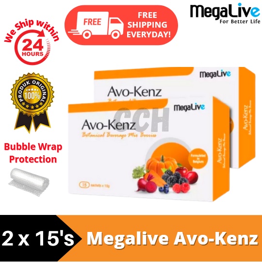 [EXP 07/2026] Megalive Avo-Kenz (2 boxes x 15s) [TWIN PACK PROMO ...