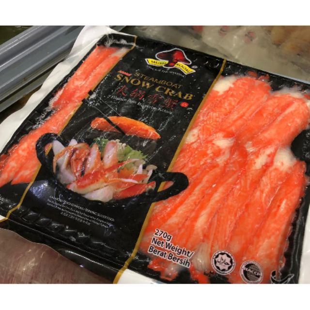IPOH SEAFOOD Steamboat Snow Crab Meat 270g ( HALAL ) MIN ORDER 4
