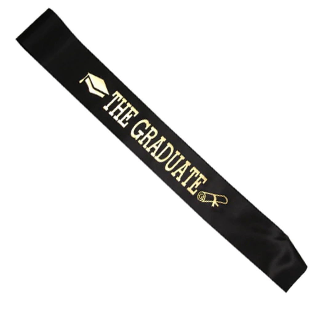 Sash Graduation Convocation I'm Graduated Grad Graduate Ceremony Satin ...