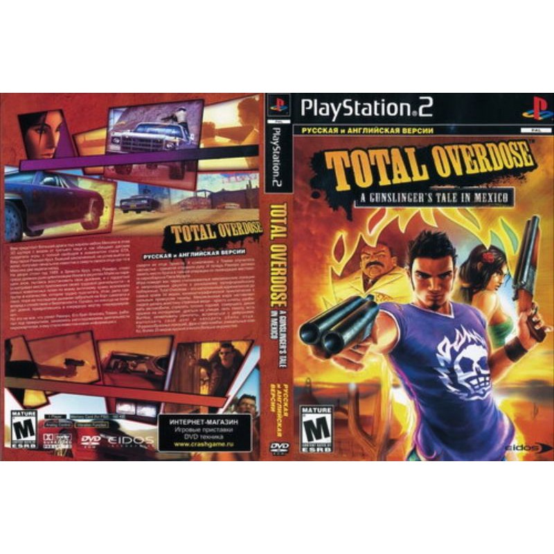 TOTAL OVERDOSE FULL GAME PLAYSTATION 2 (PS2 ) (STANDARD) Price in