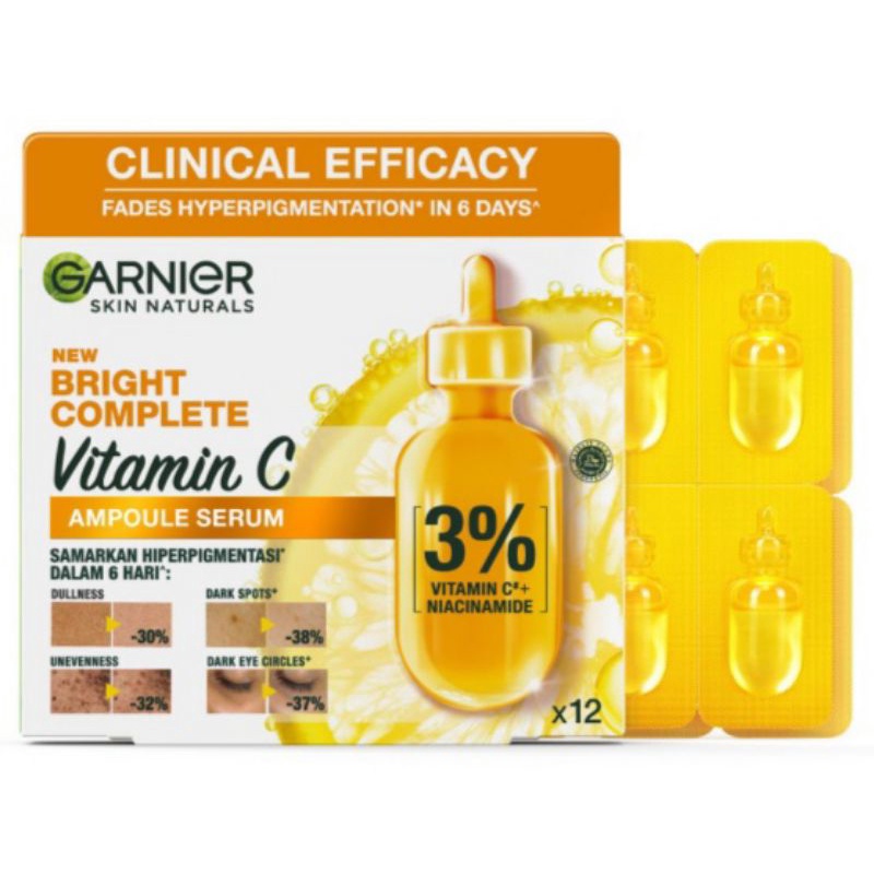 Bright Complete Ampoule Serum vitamin c plus niacinamide Shopee Malaysia