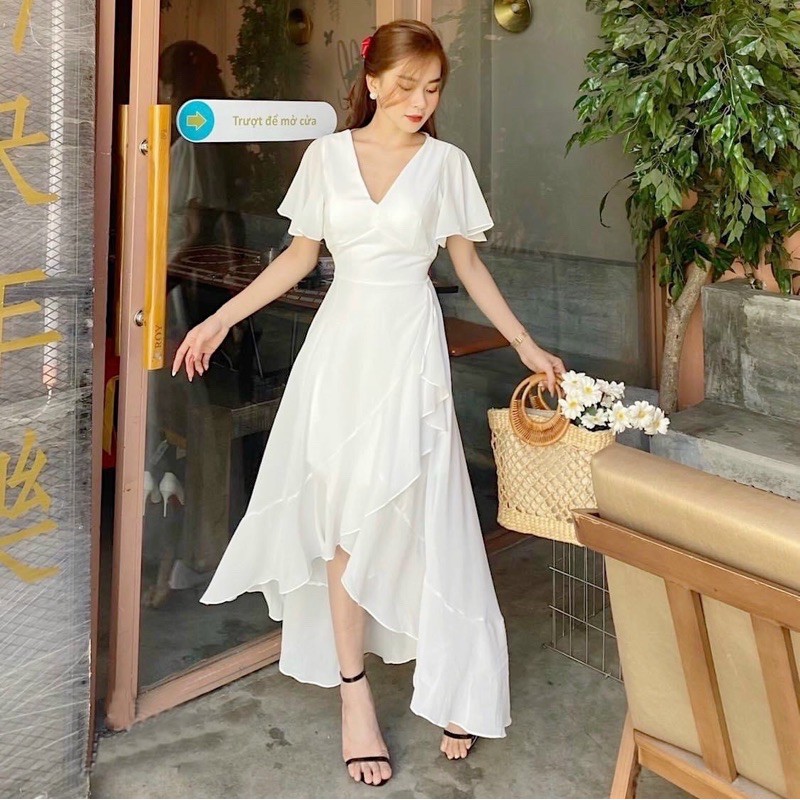 2-color Spare maxi Dress (With Real Picture) | Shopee Malaysia