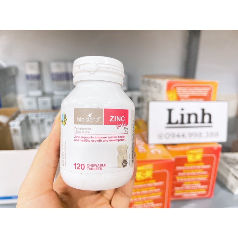 Zinc zinC 120v bioisland candy | Shopee Malaysia