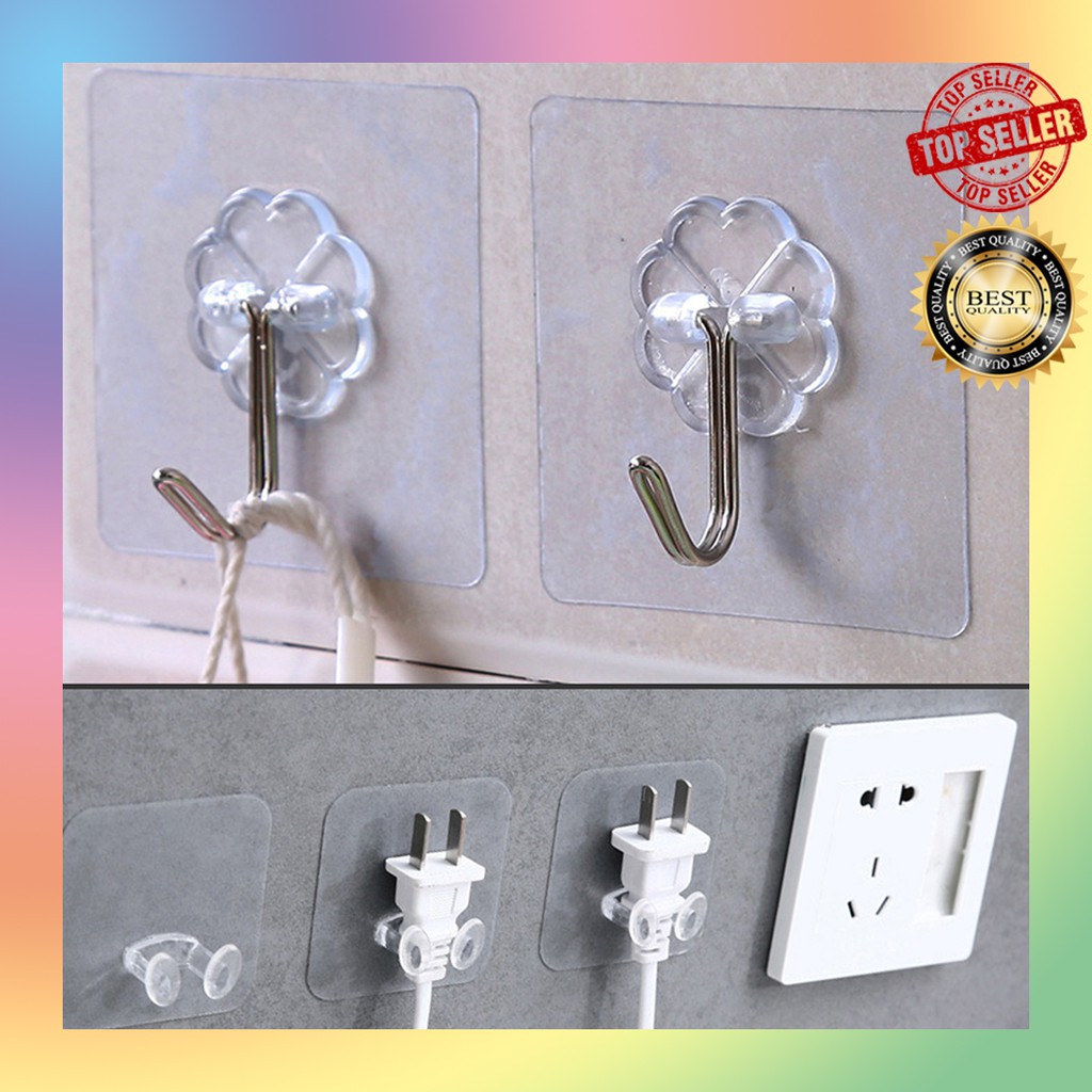📛Local Ready Stock🇲🇾📛 Magic Hook Plug Socket Holder kitchen without ...