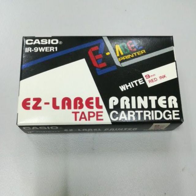 CASIO EZ-Label Printer Tape Cartridge 9mm | Compatible Label Maker ...