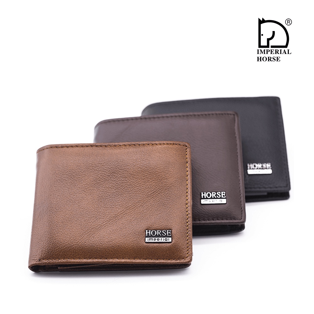 Imperial Horse Men s Genuine Leather Multi Fold Wallet With Gift