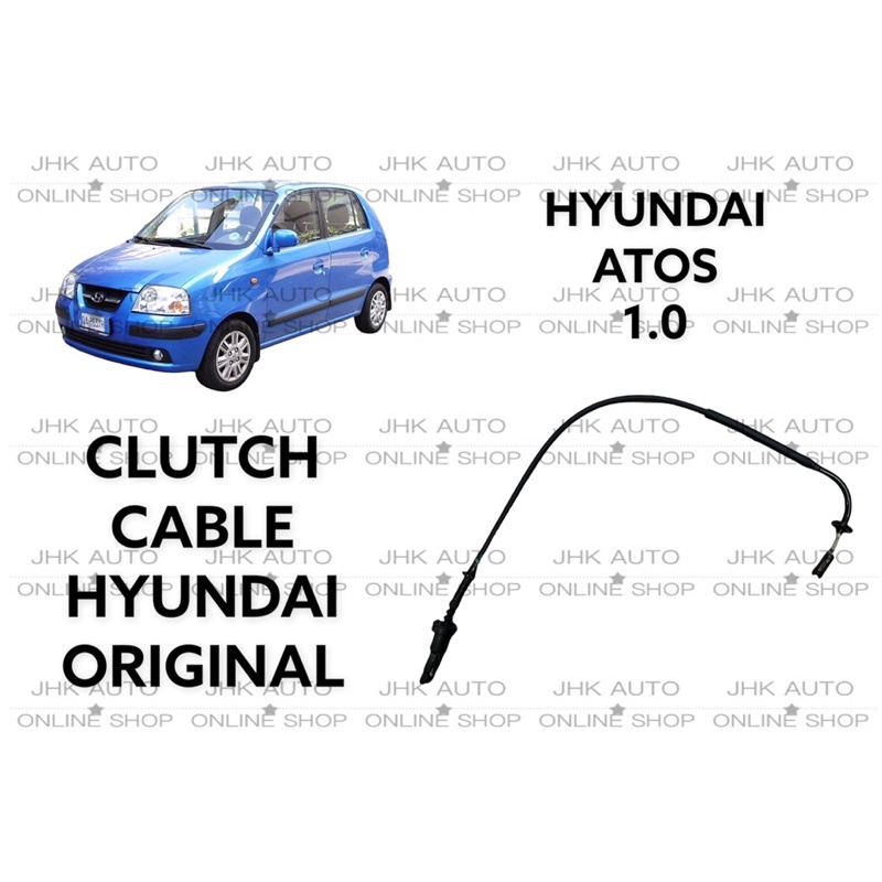 HYUNDAI ATOS 1.0 CLUTCH CABLE 100ORIGINAL 4151002900 Shopee Malaysia
