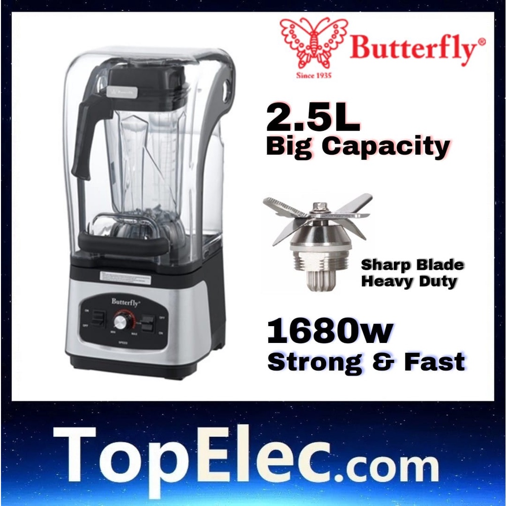 [HEAVY DUTY] Butterfly Blender B597 B-597 Cover Ais Ice Blend Smoothie ...