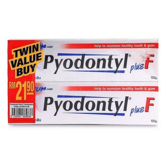 PYODONTYL PLUS F 100G TWIN PACK | Shopee Malaysia