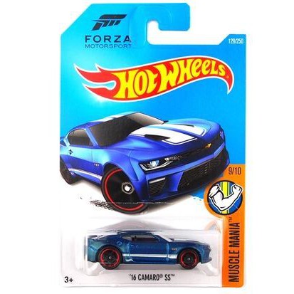 Hotwheels Hot Wheels 16 Camaro SS Blue Shopee Malaysia