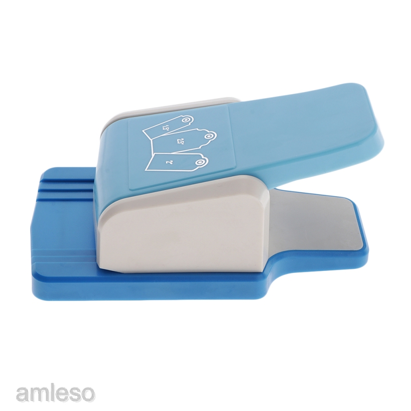[amlesoMY] DIY Tag Puncher Bookmark Puncher Embossing Gift Tag Paper