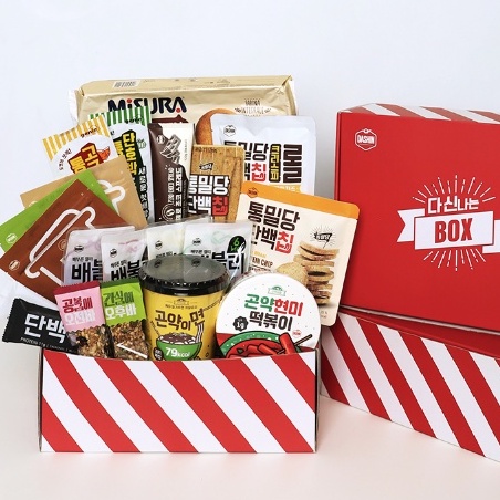 KOREA Dashin Shop Diet K Food Gift Set 1 Box Diet Snack Set Diet