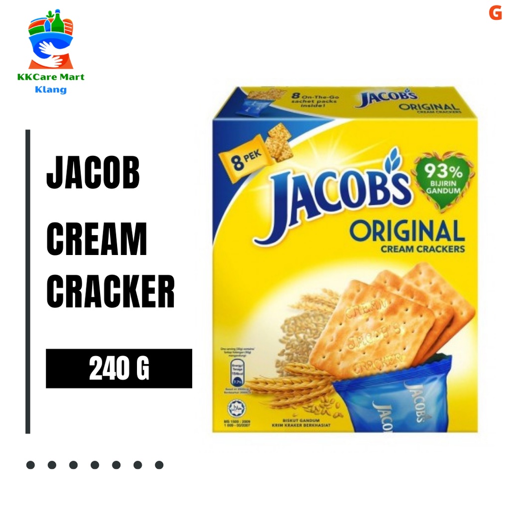 Jacob S Sachet Multipack Cream Crackers G Original Shopee Malaysia