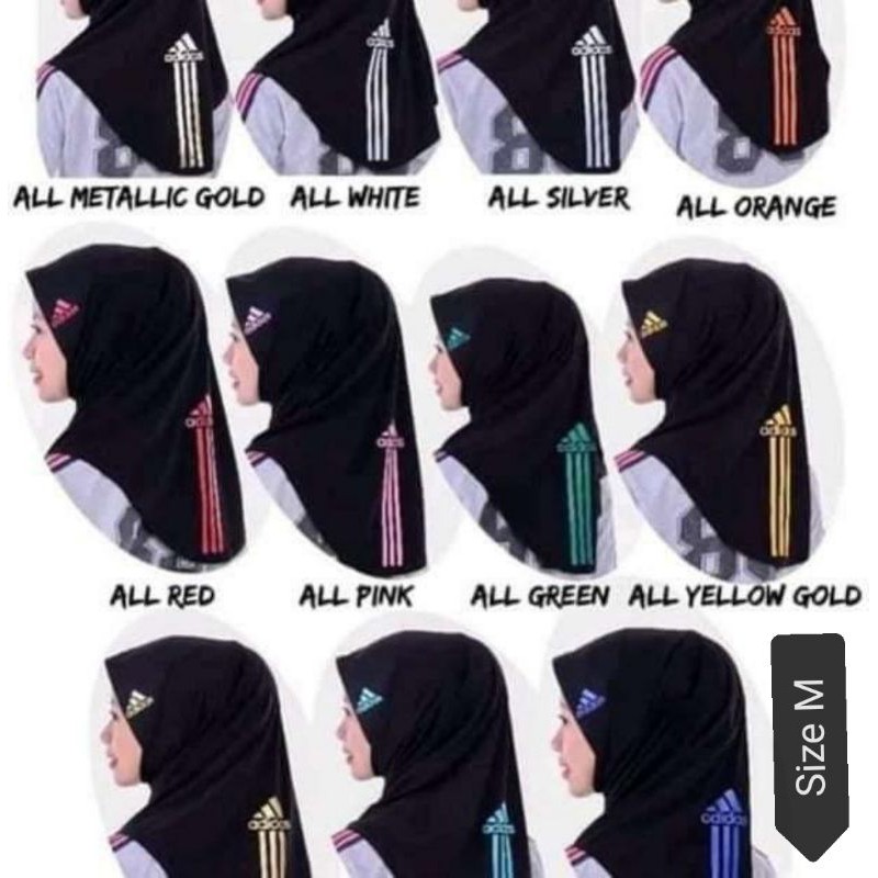 Tudung sport adidas top