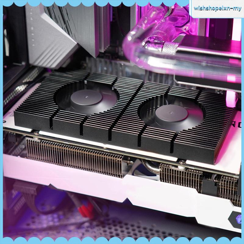 Graphic Card Backplane Backplate Memory Cooling Fans for 3080 3070 ...