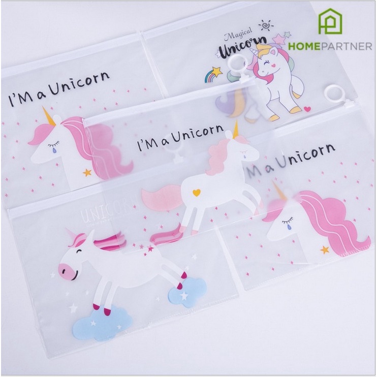 Unicorn stationery Cute Stationery storage Bag File Bag Waterproof Bag