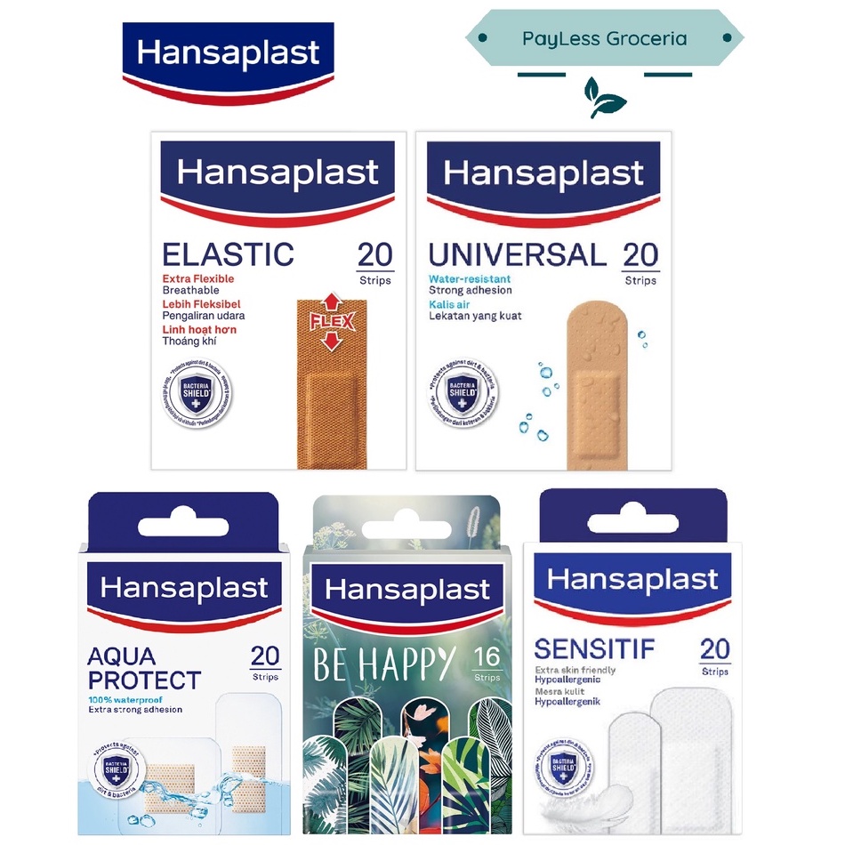 Hansaplast Elastic Plasters - Flexible Wound Protection
