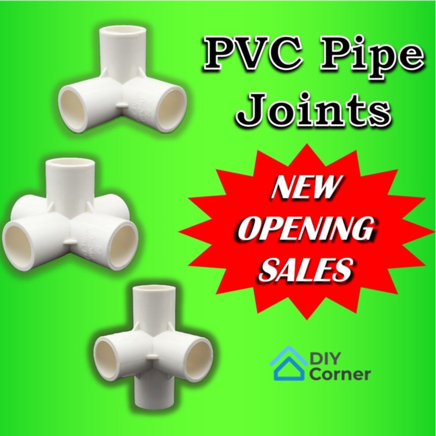 Pvc Pipe Fitting Penyambung Paip Konduit (Wiring) / DIY Pvc Joint Pvc