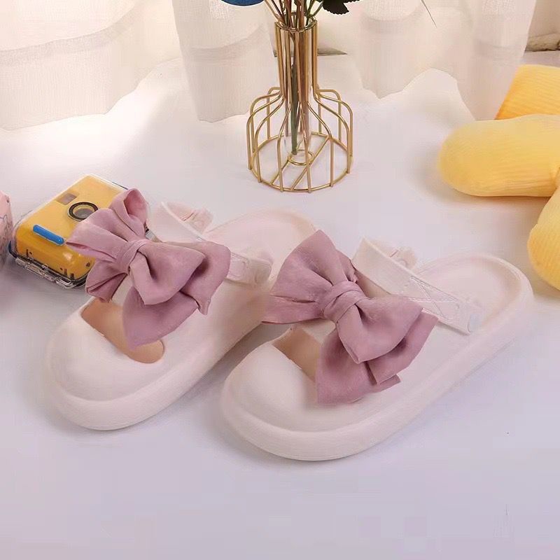 Mary-Lady Ribbon Crocs Sandals Kasut Crocs Fesyen Perempuan Sandals ...