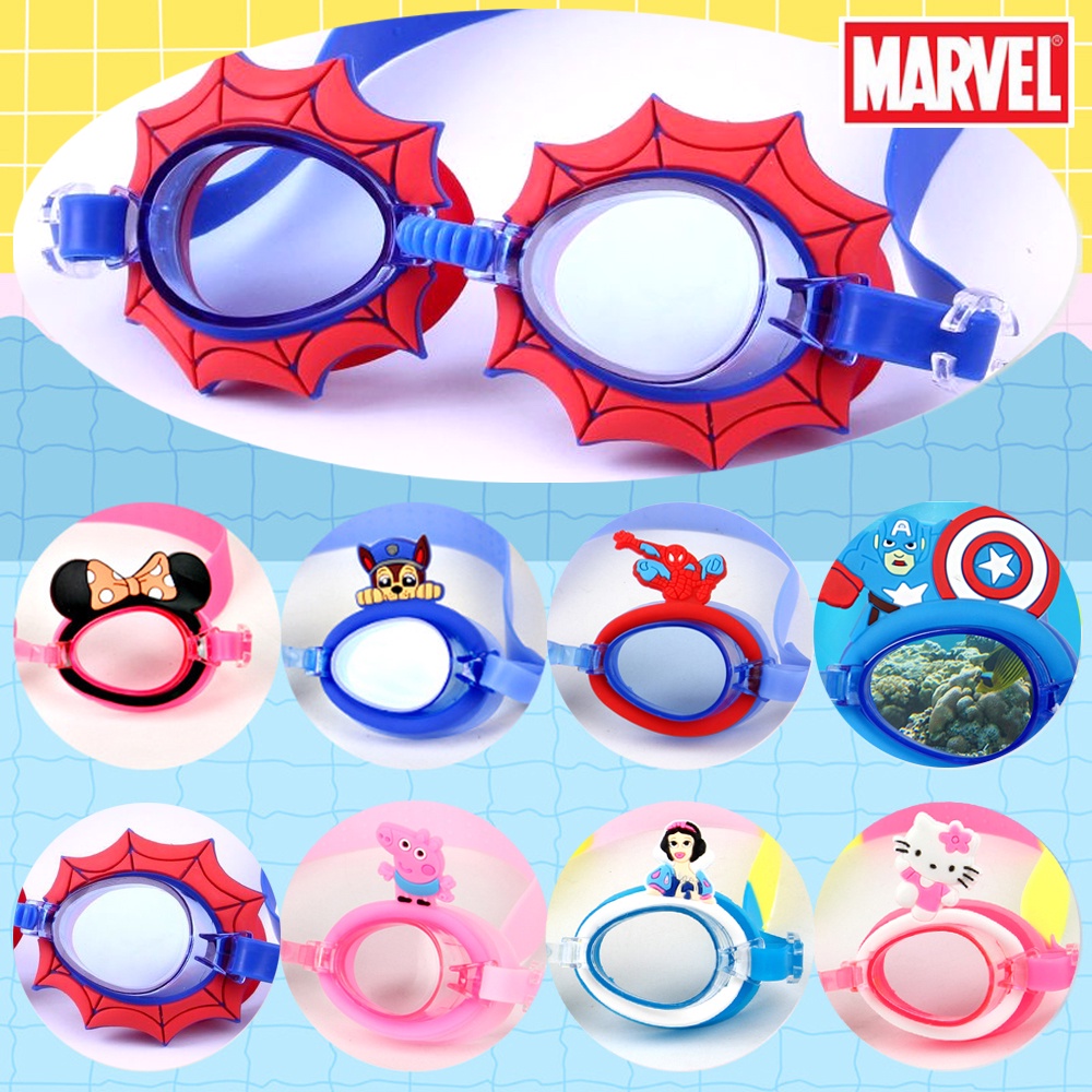 Mavel Spiderman Swimming Goggles for Men Women Adult Kids Diving ...