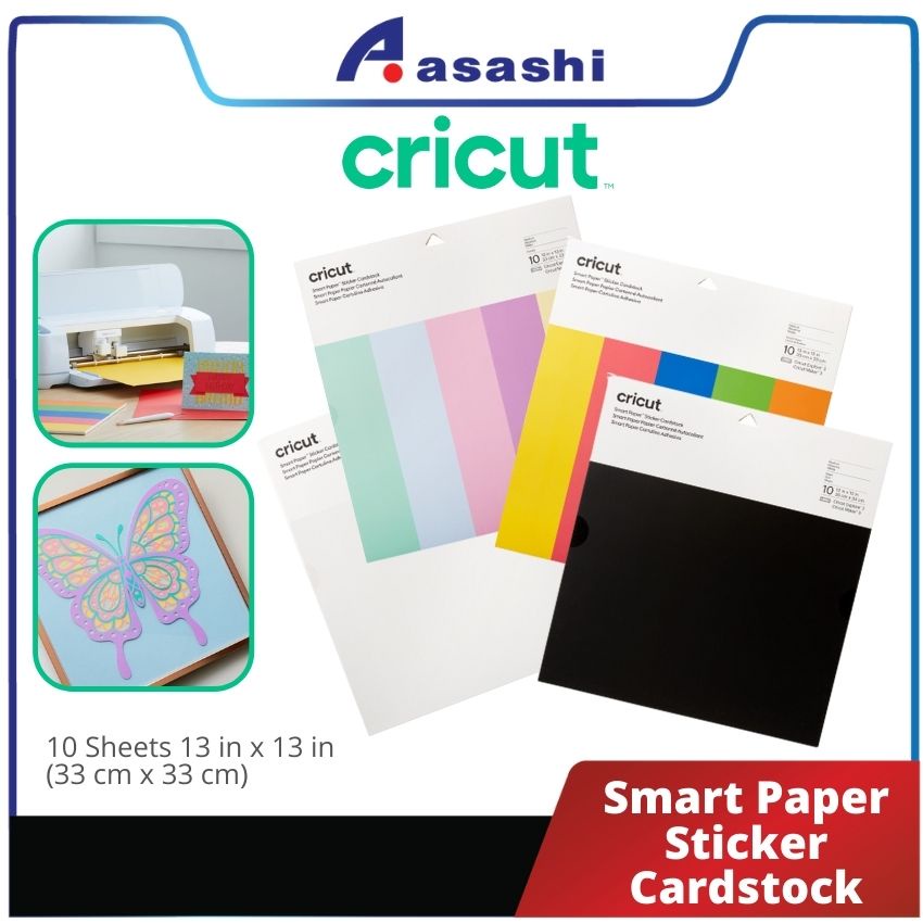  Cricut Smart Paper Sticker Cardstock - 10 Sheets