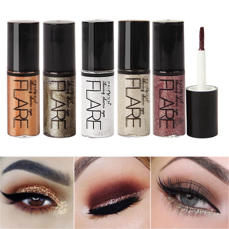 Glitter Liquid Eyeliner Waterproof Long Lasting Shimmer Eye Liner