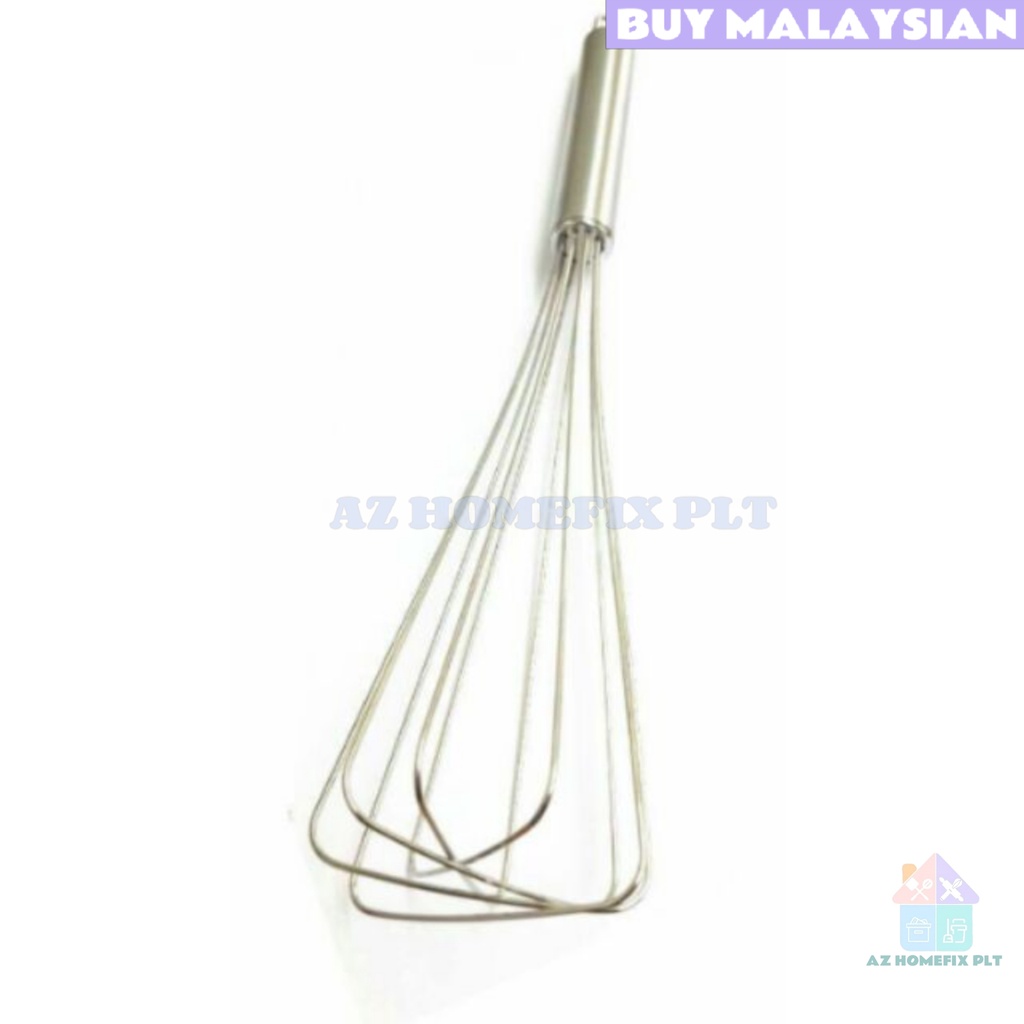 8 / 10 / 12 Inch Stainless Steel Egg Beater Hand Blender Spiral Wire ...