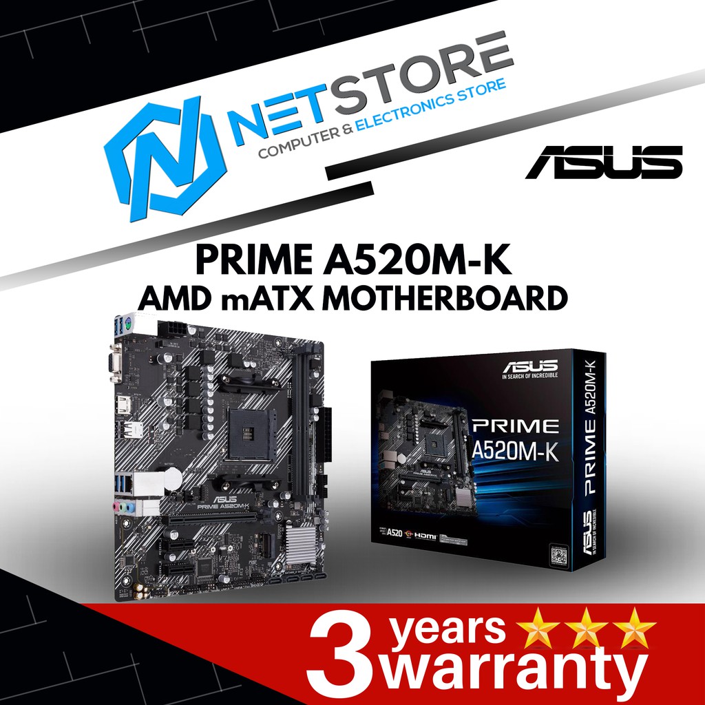 Asus discount prime a520mk