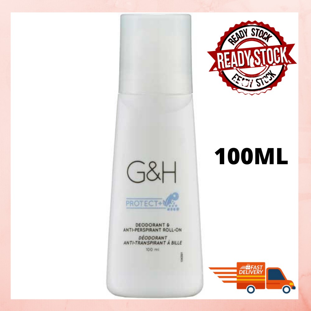 Amway G&H PROTECT+ Deodorant & AntiPerspirant RollOn 100ml Shopee