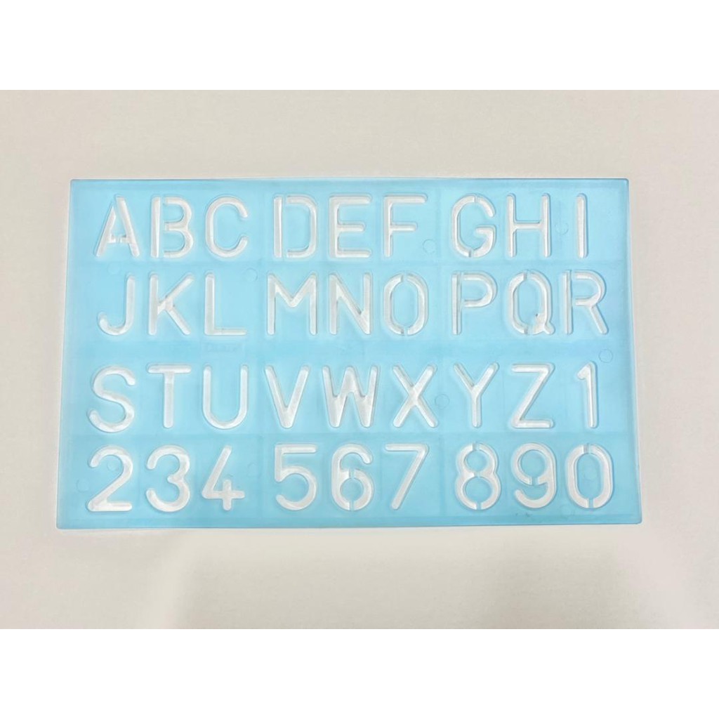 Ruler Alphabet Letter (Big) | Shopee Malaysia