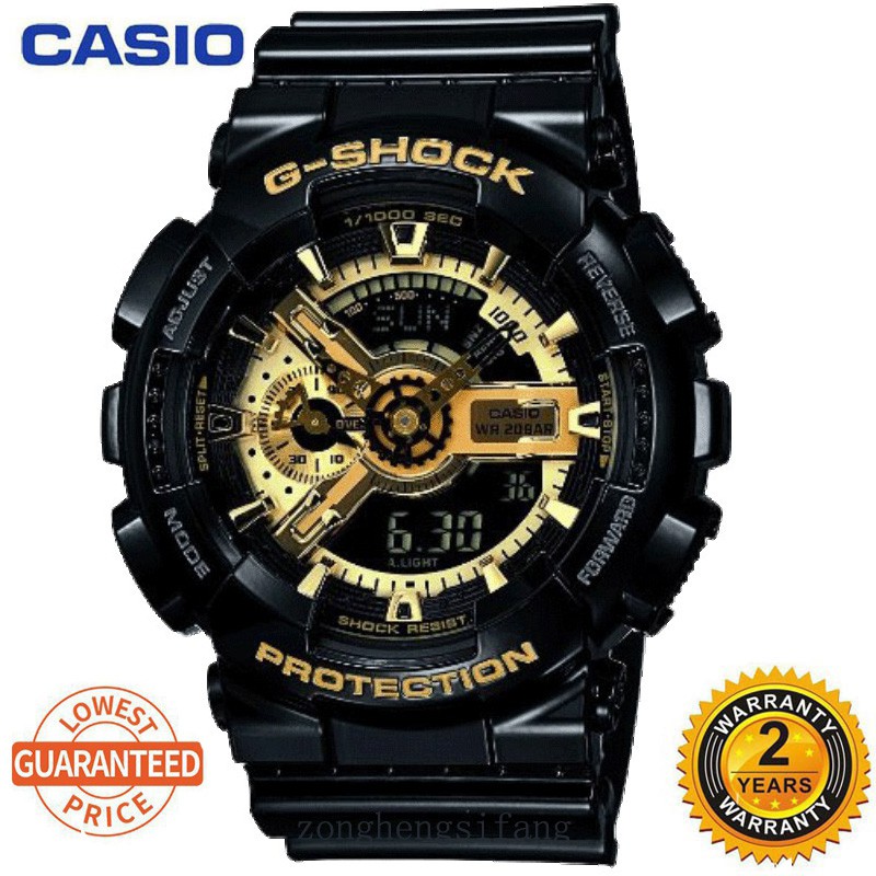 Jam Tangan Casio G SHOCK Men Watch GA110 Sport Watch G Shock Jam Tahan Lasak G Shock Shopee Malaysia