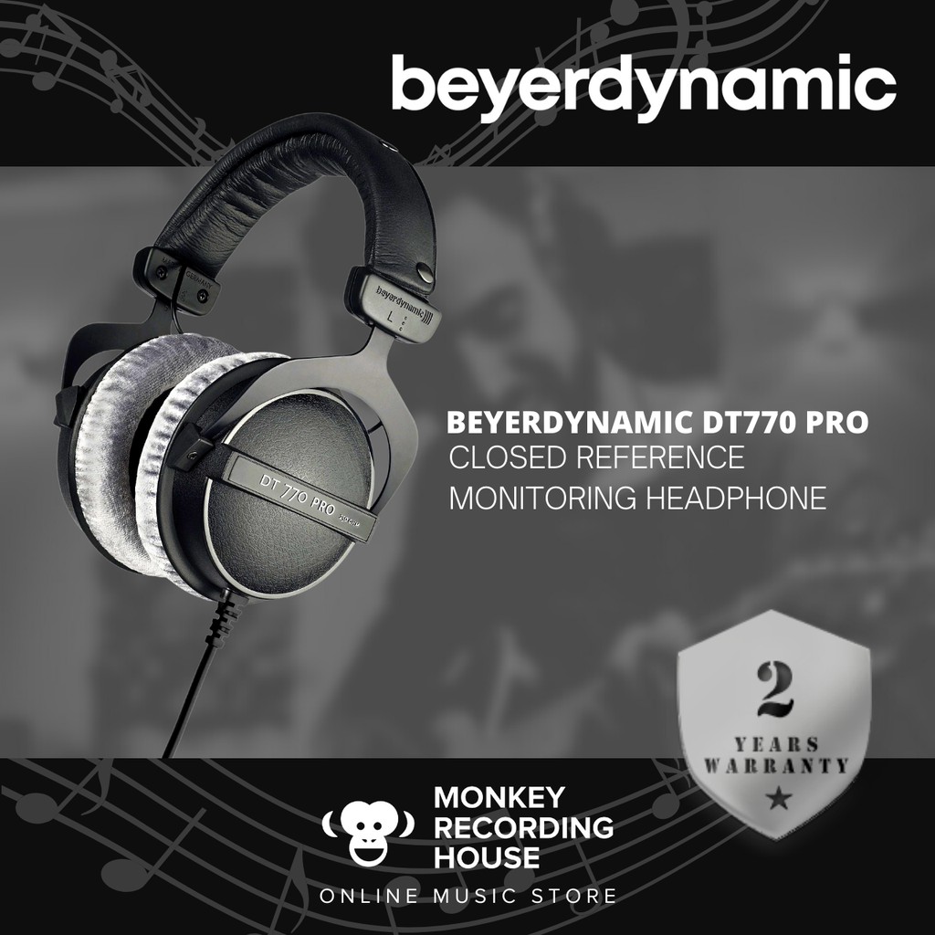 Beyerdynamic DT770 Pro Closed Reference Monitoring Headphone 80