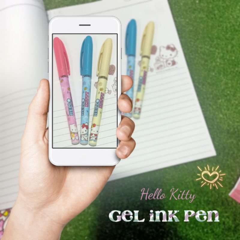 Hello Kitty Gel Ink Pen (Black ink) | Shopee Malaysia
