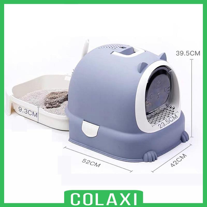 Ultra Automatic Self Cleaning Hooded Cat Litter Box Includes Disposable