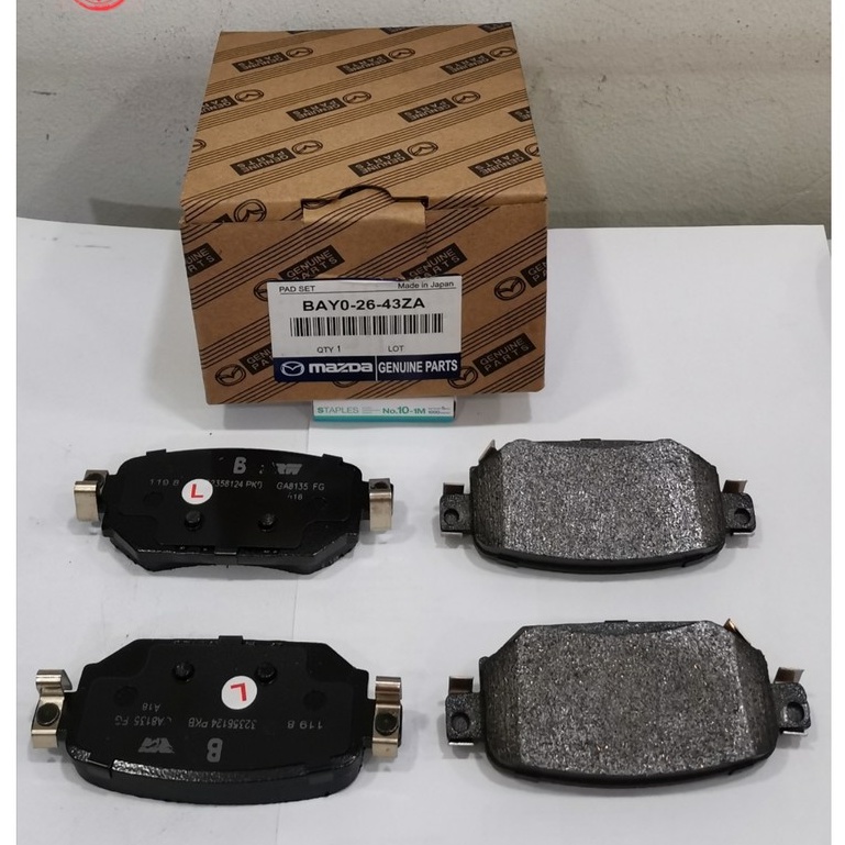 Mazda 3 brake deals pads