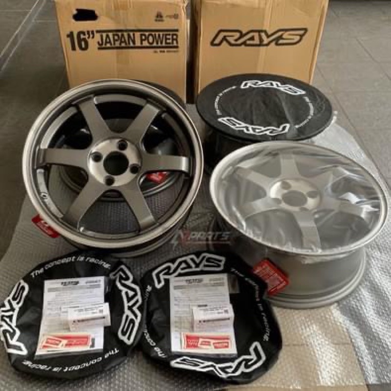 RAYS Volk Racing TE37 Sonic SL Forged 16x7J +47 PCD100 4H Made in