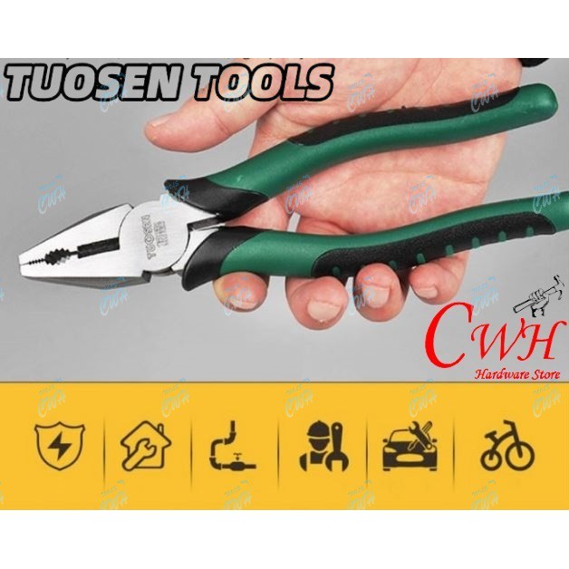 6 8 9 Prc Combination Plier Pliers Cutter Scissor Playar Gabungan