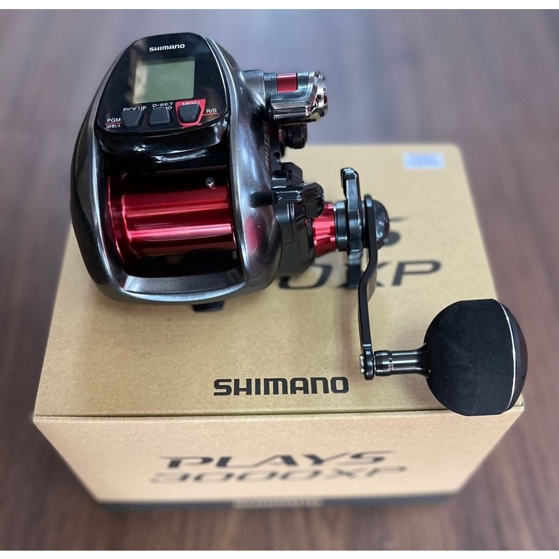 Black Shimano Saltwater Fishing 18 PLAYS 3000XP 3.9:1 Electric