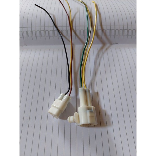 3-pin male And famale Triangle connector Socket include terminal ...